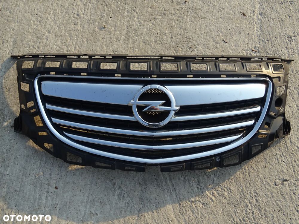 OPEL INSIGNIA A GRILL WLOT POWIETRZA ATRAPA ZDERZAKA ZNACZEK LOGO EUROPA - 4