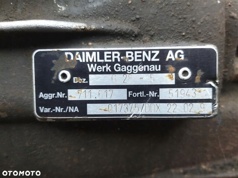 Skrzynia biegów Manualna VW LT II 2.8TDI 130KM 1996-2006R SPRINTER KOD:DDX - 5