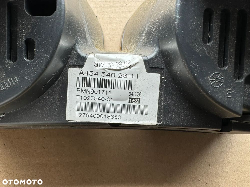 SMART FORFOUR 454 LICZNIK ZEGARY A4545402311 - 3