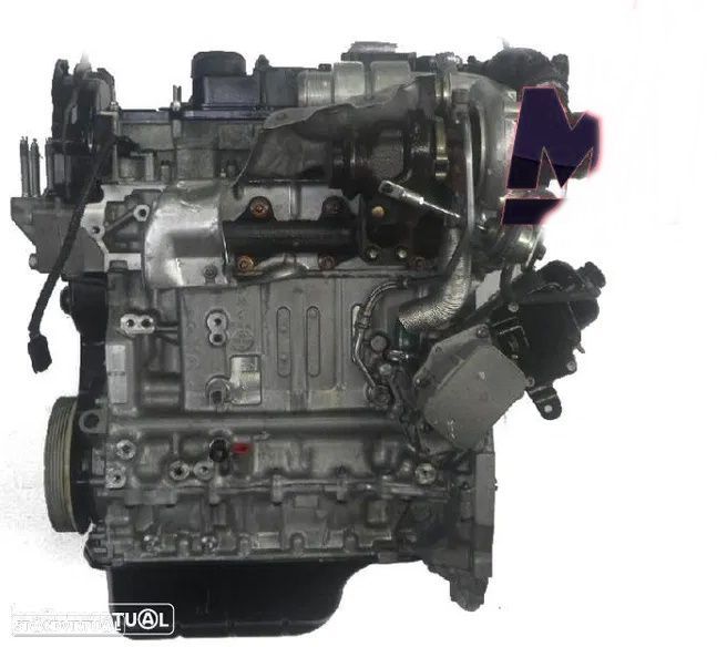 Motor FORD B-MAX 1.5 TDCI 75Cv 2012 Ref: UGJC - 1