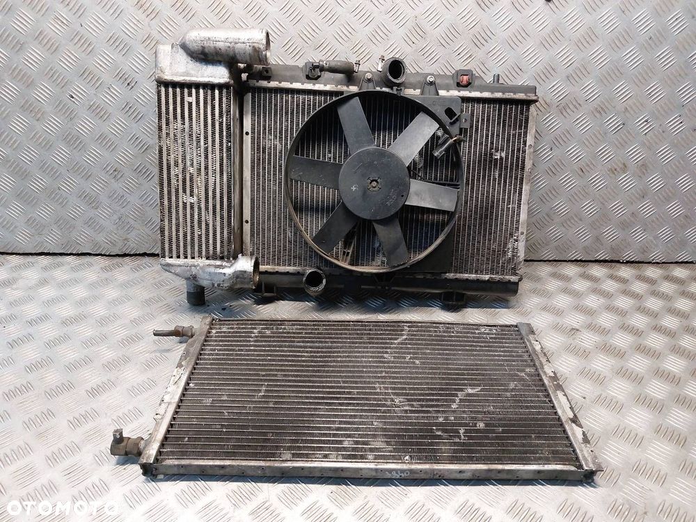 CHŁODNICA WODY KLIMY INTERCOOLER ROVER 200 2.0D - 1