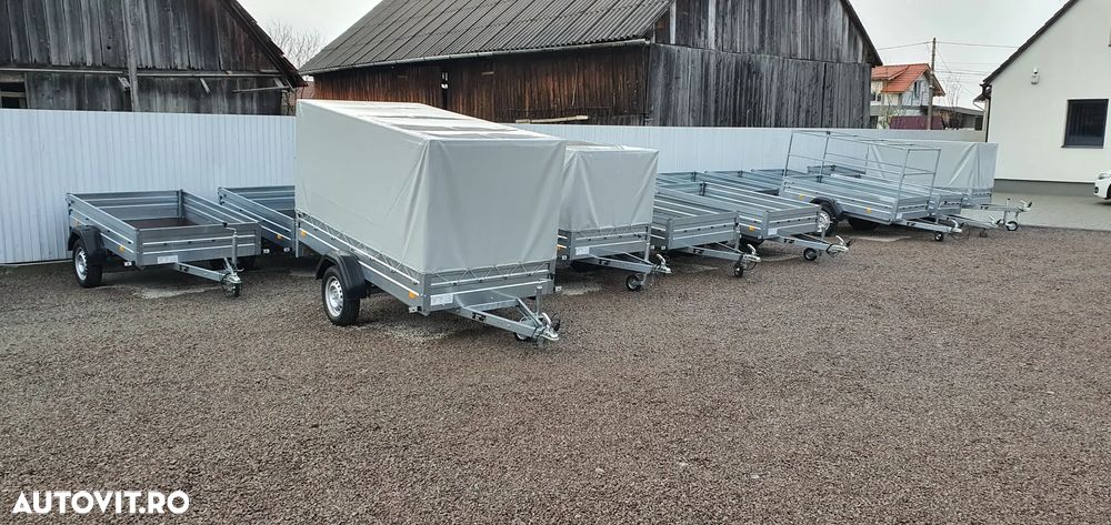 Trailer Europe ALFA, 2 axe ,1 axe , arc de foi, torsiune , sistem franare - 22