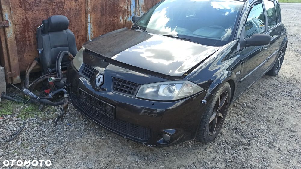 Renault Megane II  1. DCI  1.9 skrzynia  F9q800 Lakier NV576 skrzynia ND0001  drzwi  zderzak RS  maska  błotnik klapa - 5