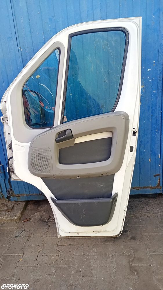 F.V BIAŁE Drzwi PRAWE PRZEDNIE LEWE uzbrojone KOMPLETNE  PEUGEOT BOXER FIAT DUCATO CITROEN JUMPER - 5
