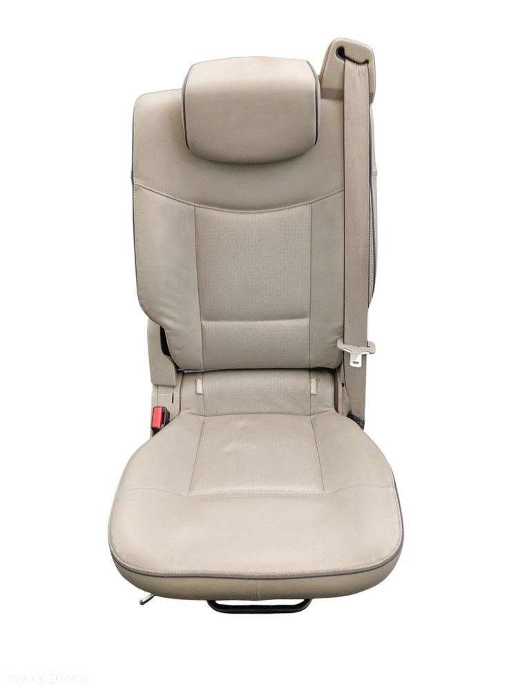 FOTEL TYŁ LEWY SKÓRA JASNY RENAULT ESPACE IV LIFT (06-12) INITIALE PARIS - 1