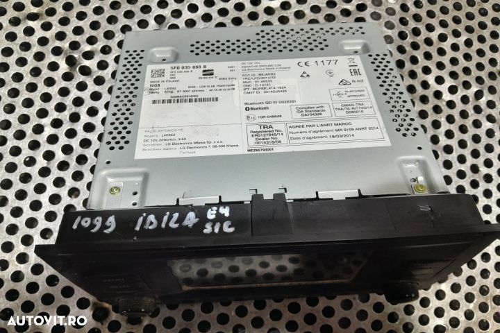 Navigatie auto 5F0035888B 5F0035888B Seat Ibiza 4 [2th facelift] 6J [ - 2