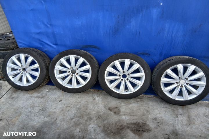 Jante aliaj cu anvelope 17 - set 3AA601025F 235/45 R17 7.5JX17H2 ET47 - 1