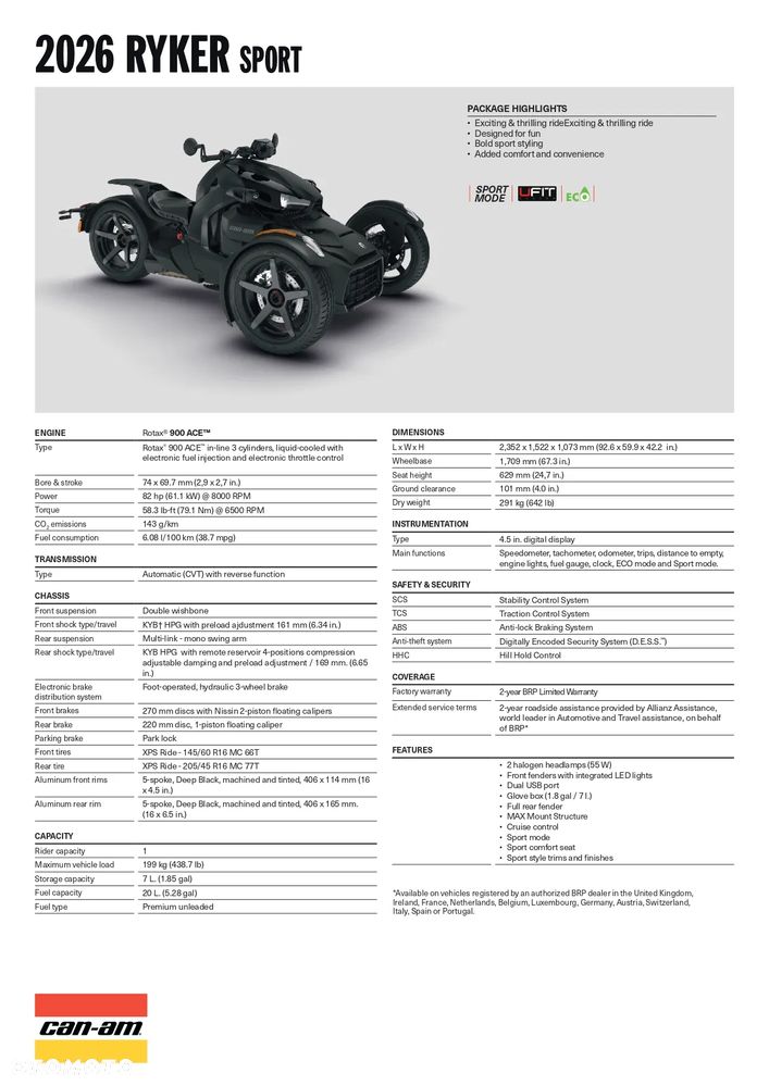 Can-Am Ryker - 2