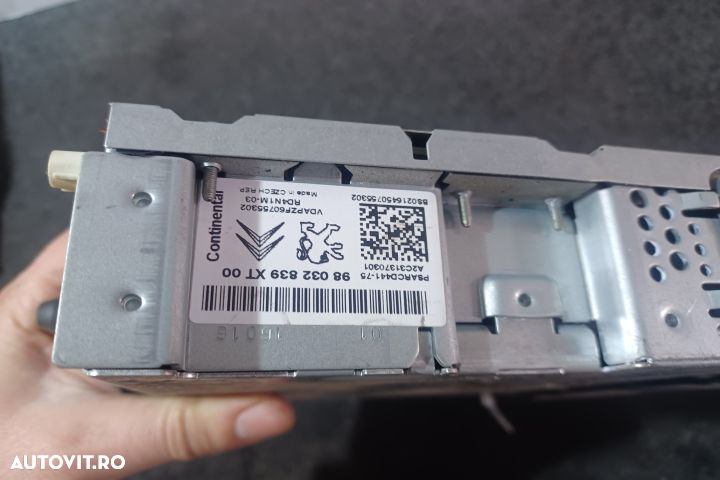 Radio cd 98032839 Peugeot Partner Origin [facelift] [2002 - 2012] VP - 4