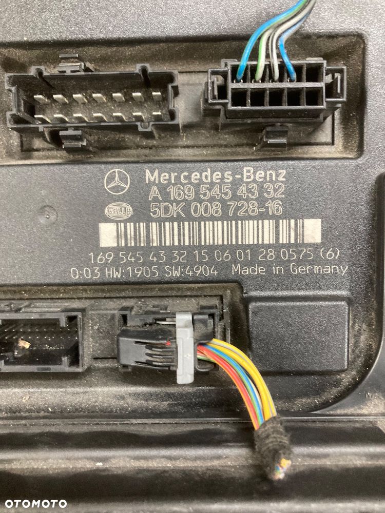 MERCEDES A KLASA W169 sterownik komfortu MODUŁ SAM A1699010000 - 2