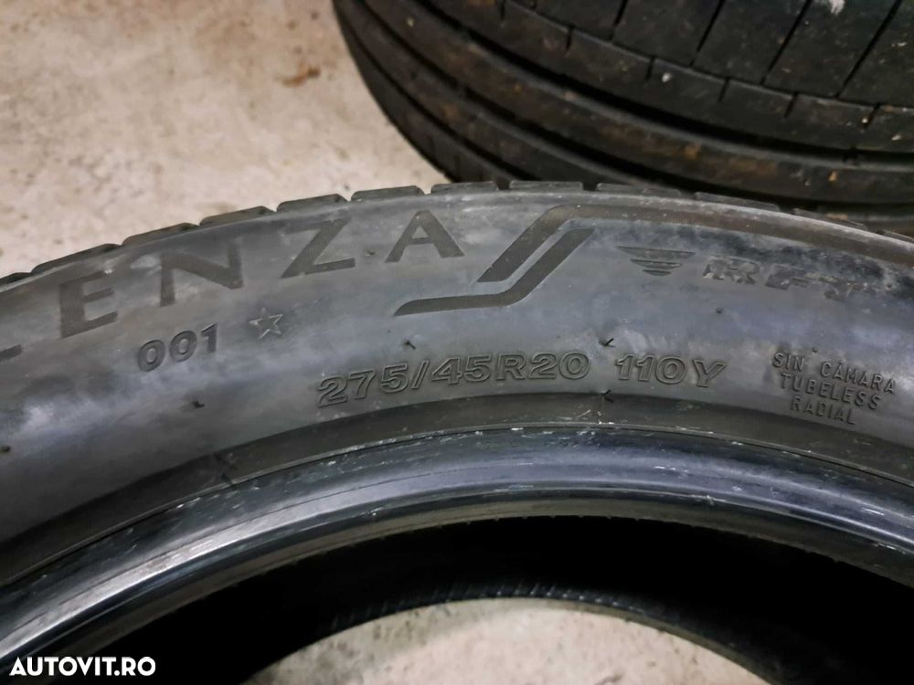 4 anvelope 275/45 R20 Bridgestone runflat - 6