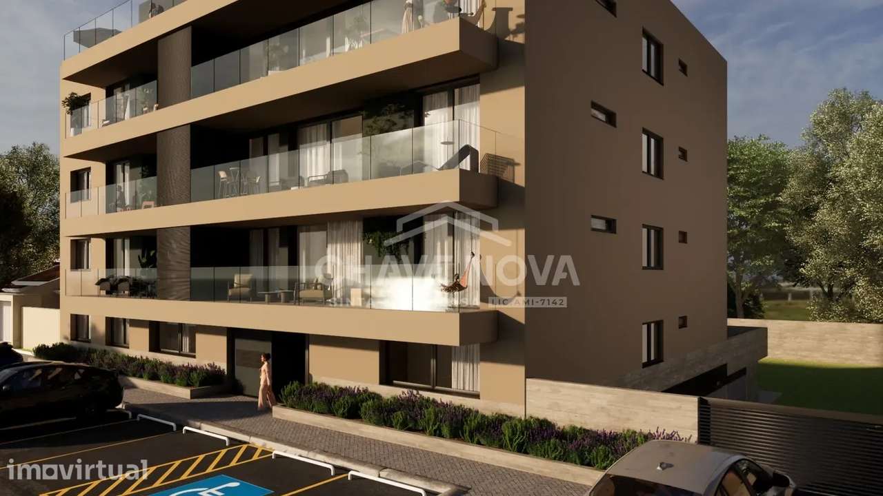 T1 NOVO COM VISTA MAR | SÃO FÉLIX DE MARINHA | GARAGEM | 260.000 € - Grande imagem: 2/37