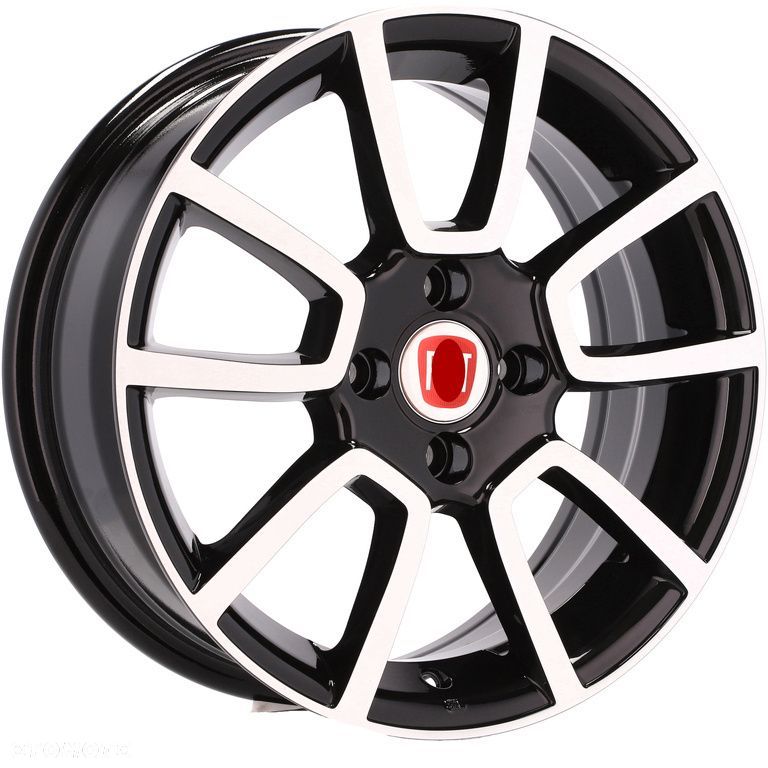 4x Felgi 15 m.in. do FIAT 500 500C Bravo Brava Doblo Fiorino Idea Multipla Punto UNO - BK746 - 5