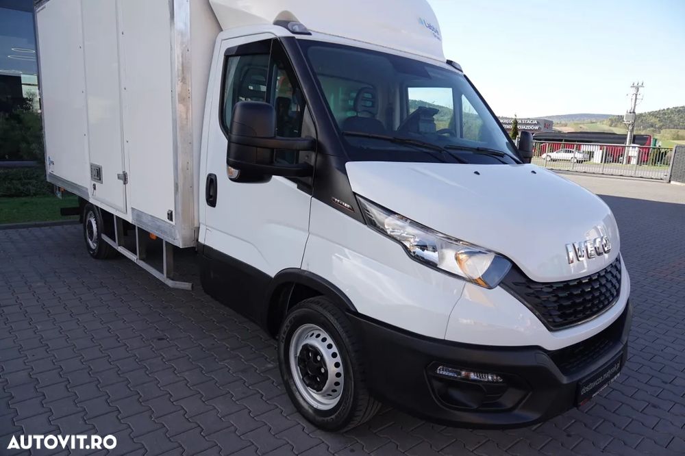 Iveco DAILY 35-160 / 3.0 D / 4.3 M CONTAINER / 750 kg LIFT / TWIN GVWR: 3500 KG / 2021 / IMPORTAT - 9
