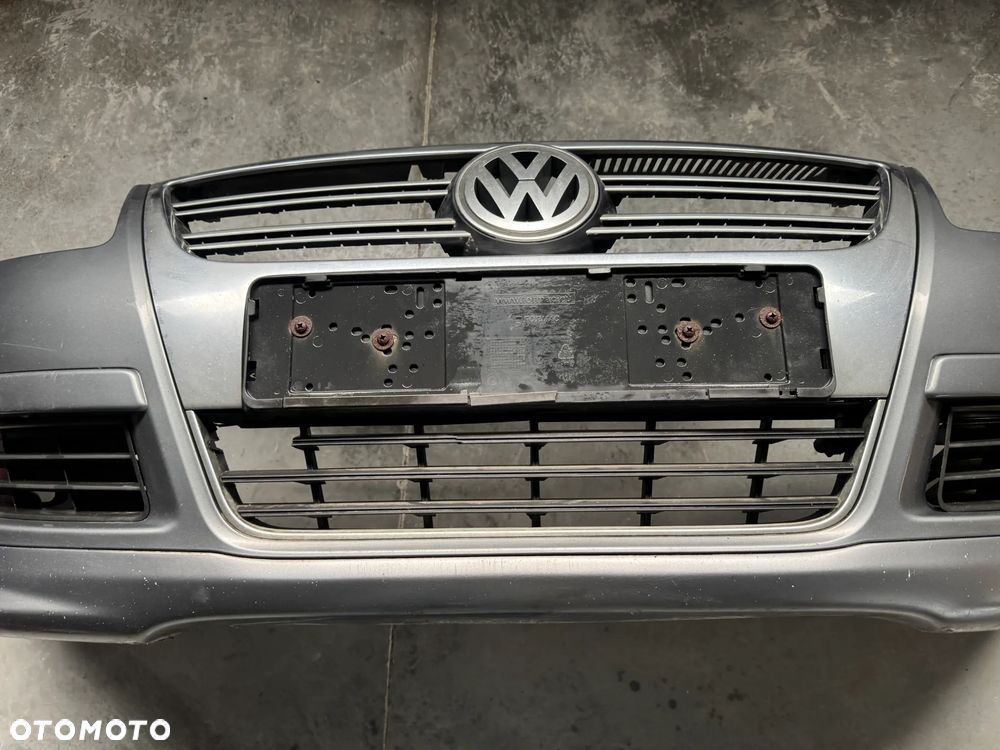 ZDERZAK PRZÓD KOMPLETNY PASSAT B6 R LINE SPRYSKIWACZE POD XENON - 9