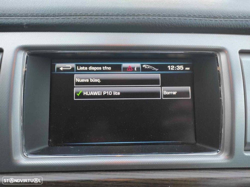 TELA/ECRÃ MULTIFUNÇÕES JAGUAR XF SPORTBRAKE 2.2 DIESEL - 5