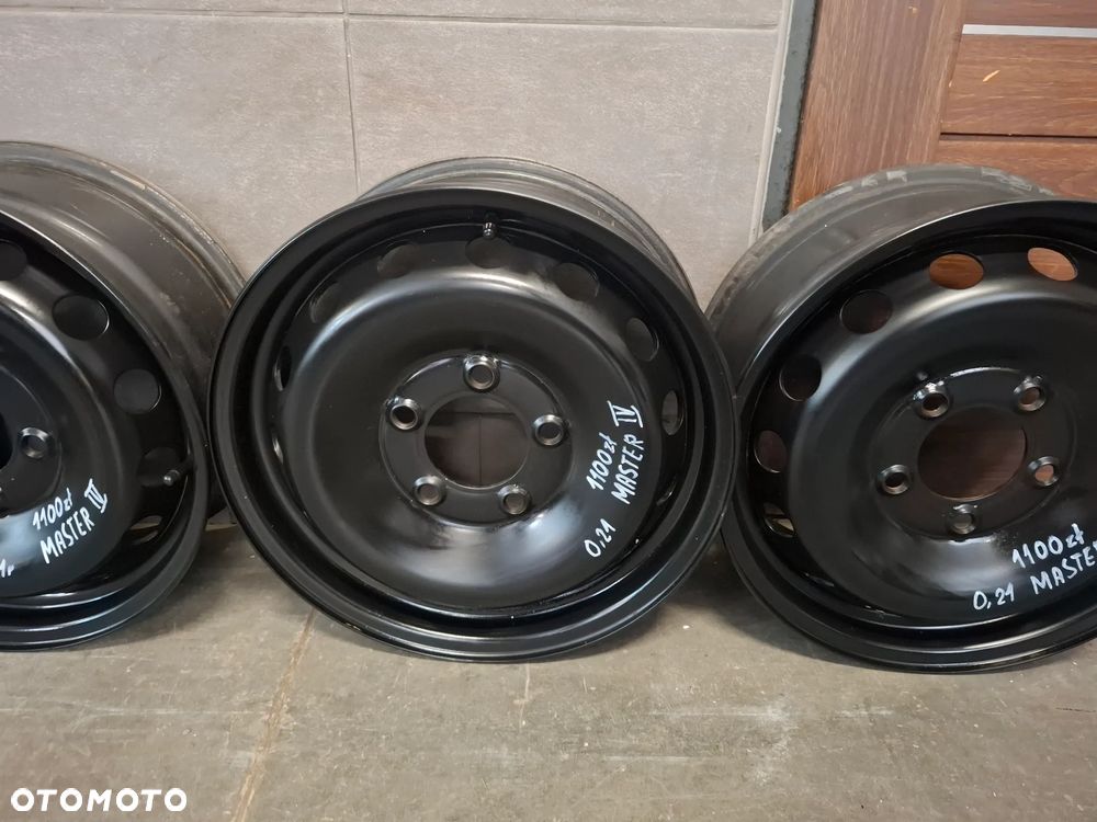 4x felgi stalowe komplet Nissan NV400  Renault Master IV 2021 rok - 3