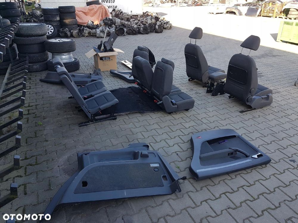 VW TOURAN 2 II 10-15r FOTELE PRZEKŁADKA Z VANA 7 OSÓB - 2