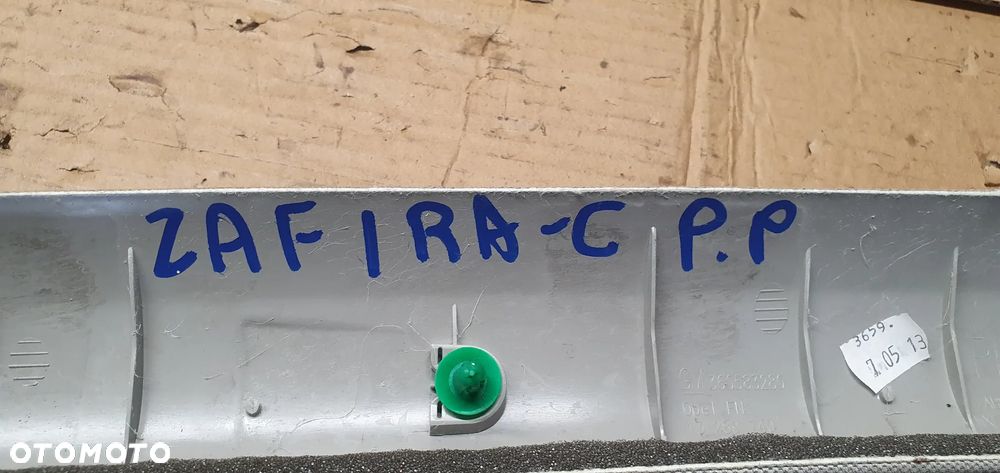 Osłona słupka prawy przód przednia prawa Opel Zafira C 13289740 - 6