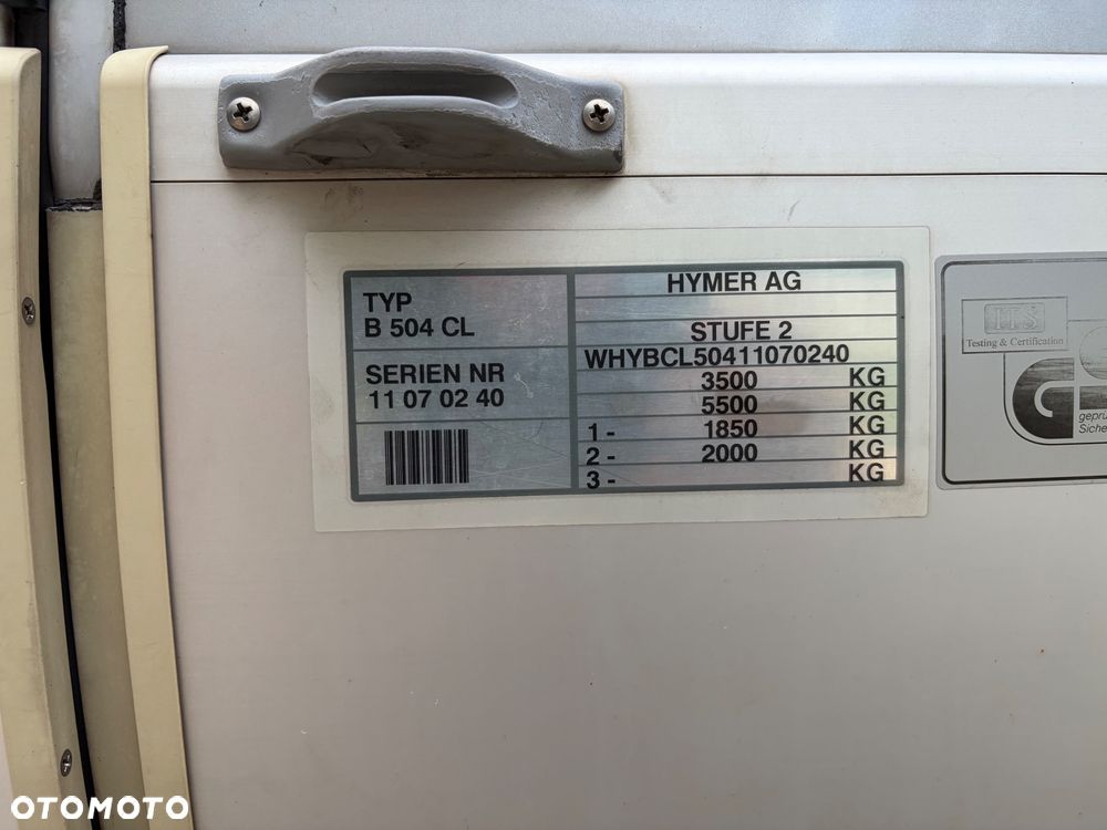 Hymer-Eriba B504 CL - 6