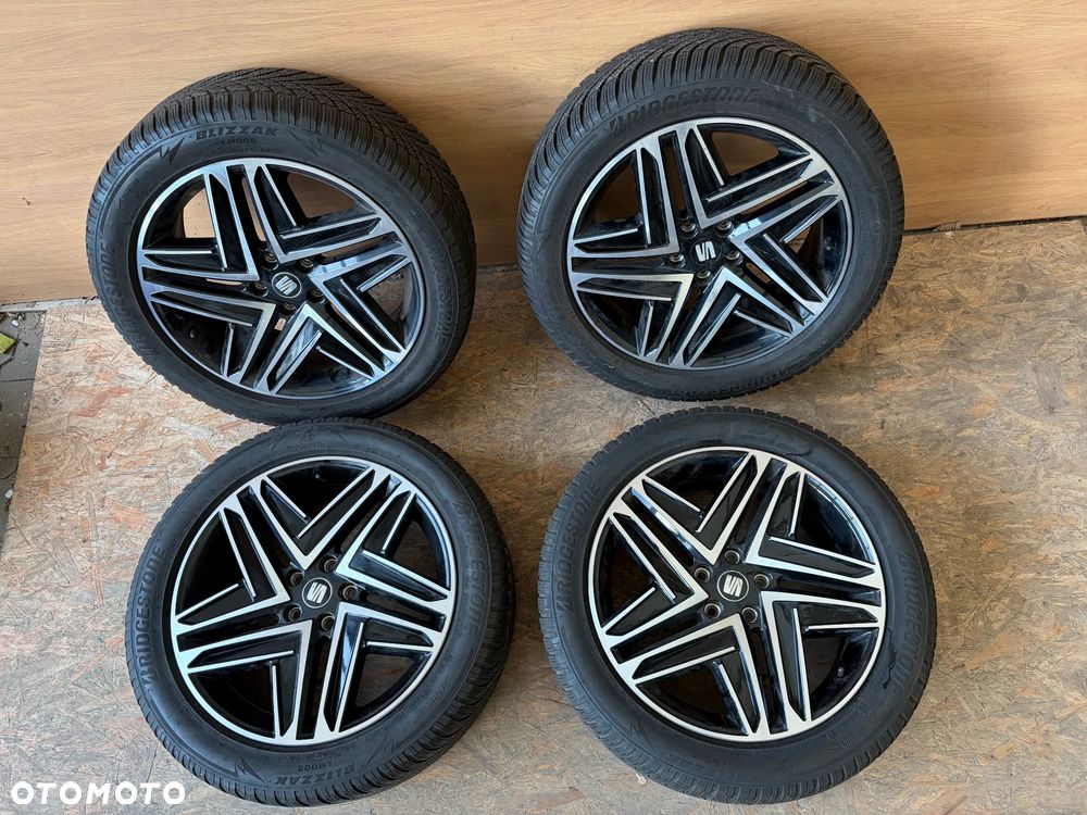 FELGI KOŁA ALUMINIOWE OPONY ZIMOWE SEAT TARRACO VW TIGUAN 235/50R19 5x112 7Jx19 ET43 - 2