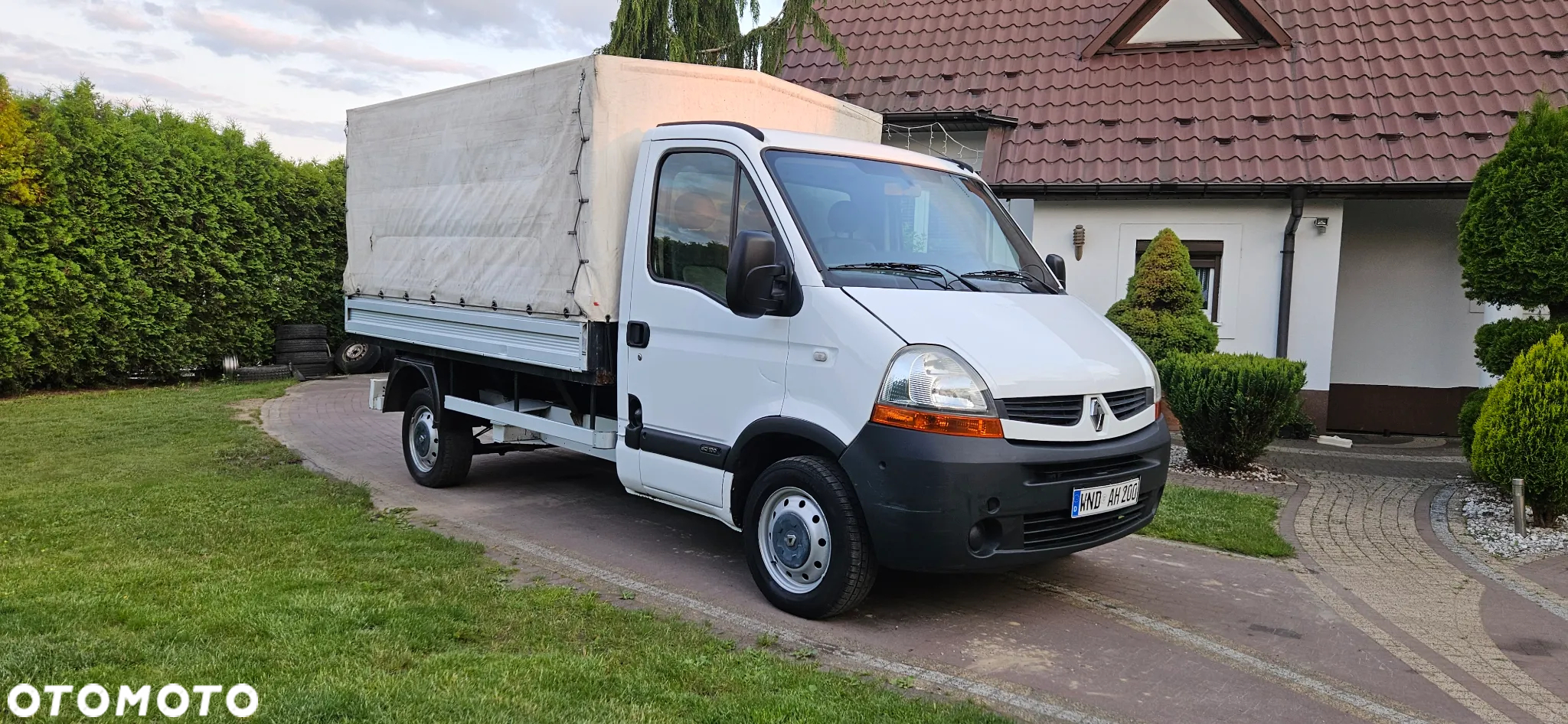 Renault MASTER 2.5 DCI 2008 r SKRZYNIA PLANDEKA PAKA 3 OSOBY - 9