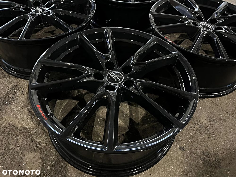 Felgi Audi Q5 OE 5x112 20 8J ET 39 80A komplet czarne - 6