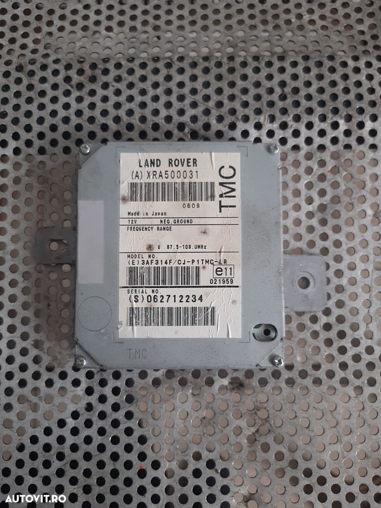 Modul ECU Calculator Confort Cod XRA500031 Land Rover Range Rover Vogue L322 An 2005-2006-2007-2008-2009-2010-2011 Dezmembrez Land Rover Range Rover Vogue 3.6 Tdv8 Motor 368DT An 2005-2006-2007-2008-2009-2010 - 1
