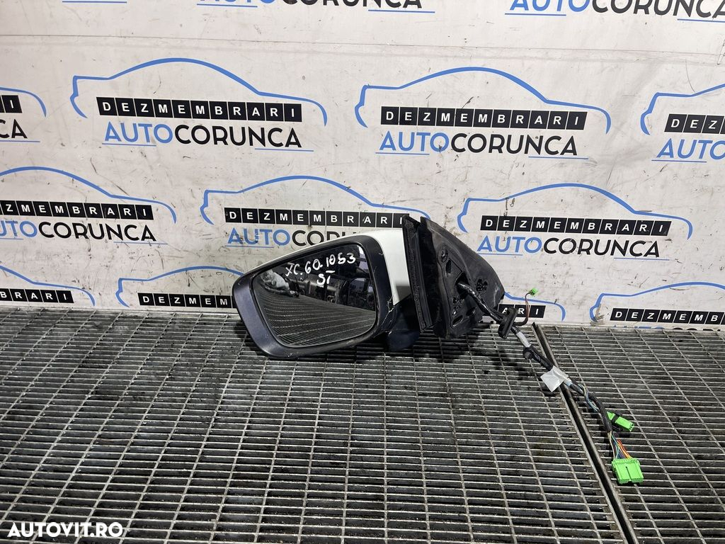 Oglinda stanga Volvo XC60 2008 - 2013 4 Usi ALB (1053) Fara rabatare - 3