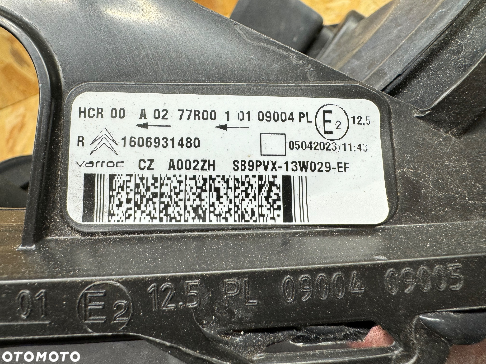 przednia prawa lampa citroen c3 ii ds3 09-16 - 5