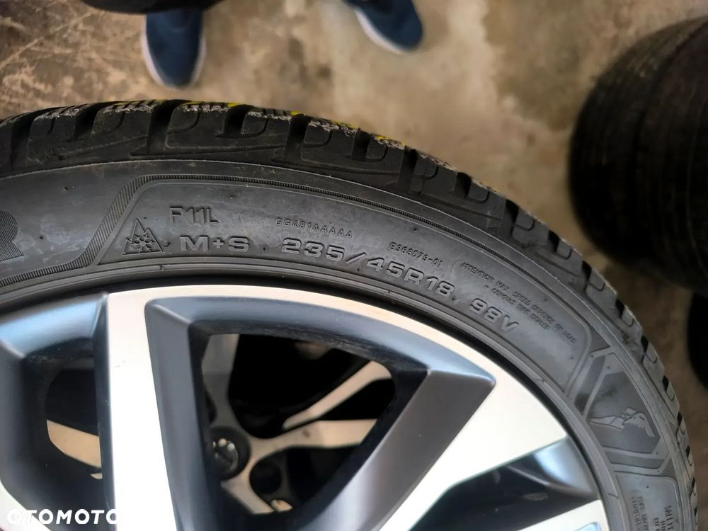 5x108 Alufelgi Felgi Aluminiowe 18 Koła Letnie Lato VOLVO C30 C70 S40 V40 Cross Country S60 V50 V60 V70 s90 v90 xc40 XC60 XC70 Ford 5mm Legnica ALU-RAD 235/45 20r. - 5