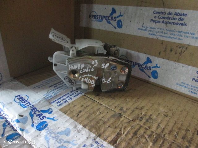 Fecho REF1400 HONDA CIVIC 2003 TE MANUAL HONDA  CIVIC 7 FASE 1 2001 1.4I 90CV 5P PRETO TE - 1