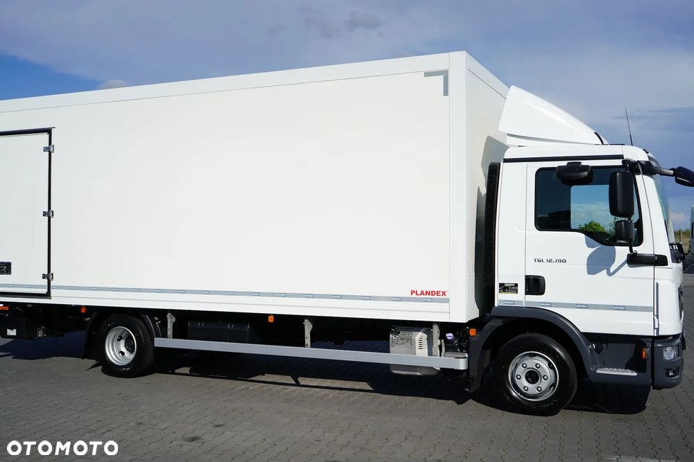 MAN TGL / 12.190 / EURO 6 / KONTENER + WINDA / 16 PALET - 16