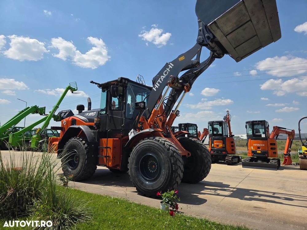 Hitachi ZW180-7, 2022, 3.650h, 13.294km rulati, CUPLA RAPIDA, cupa 3mc, Camera spate si laterale, cantar, gresare automata, Michelin 80% ok, consum mediu 8,9l/h, circ hidr suplm, masa operationala 18t,CA NOU-posibilitate leasing 4 ani-PROMOTIE 99.900 EUR+Tva - 7
