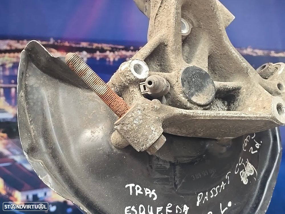 Manga de eixo traseira esquerda para volkswagen cc 3c  2008+ - 3