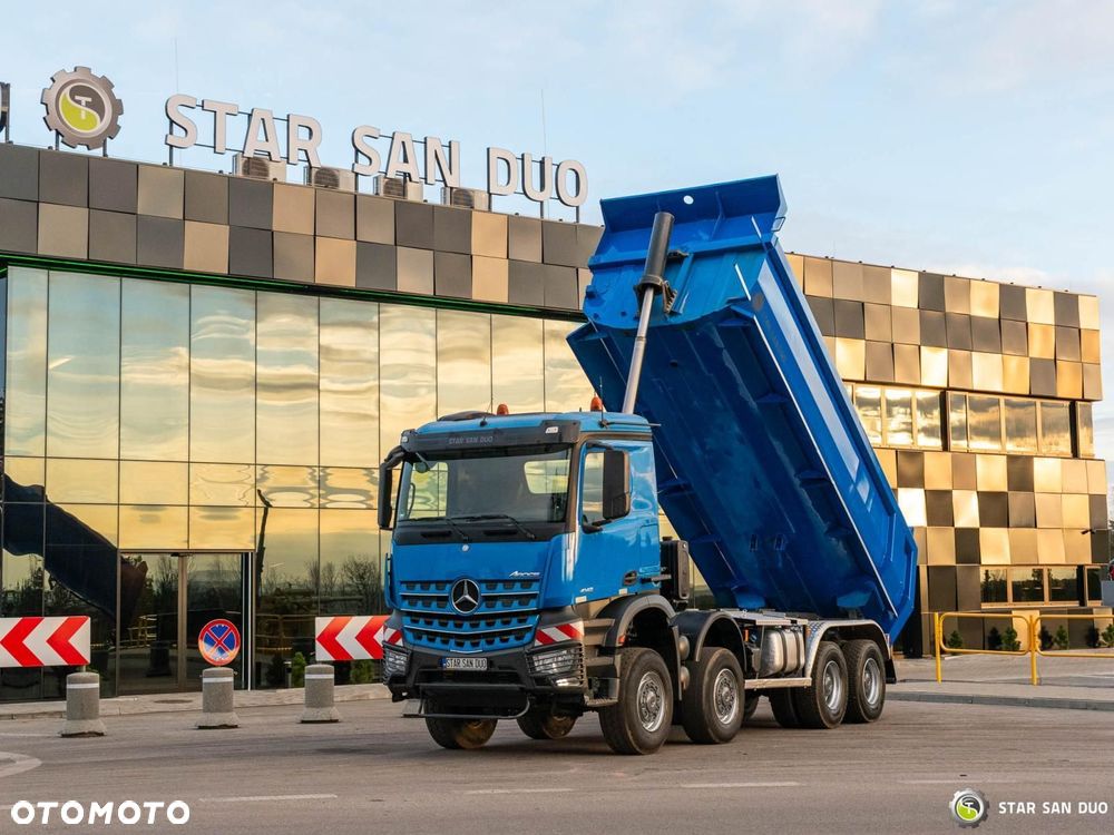 Mercedes-Benz Arocs 4142 8x8 Carnehl Wywrotka - 8