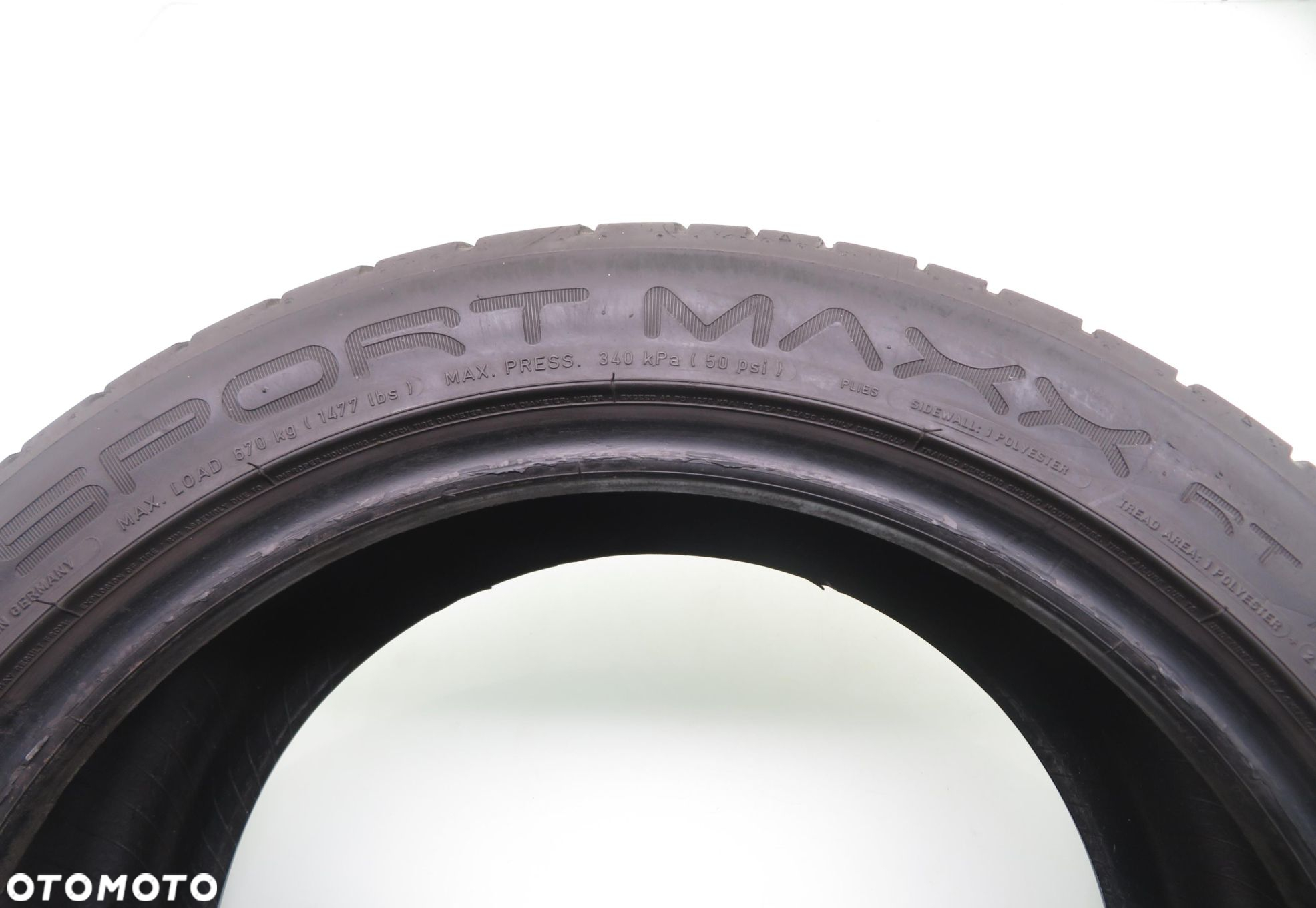 2x 225/45R17 OPONY LETNIE Dunlop Sport Maxx RT 94Y XL - 11