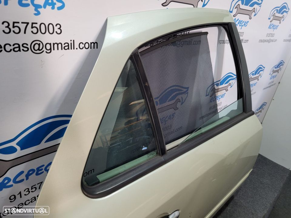 PORTA TRASEIRA TRÁS DIREITA RENAULT LAGUNA II 2 MK2 SEDAN CARRO FECHO ELEVADOR MOTOR PUXADOR VIDRO - 5