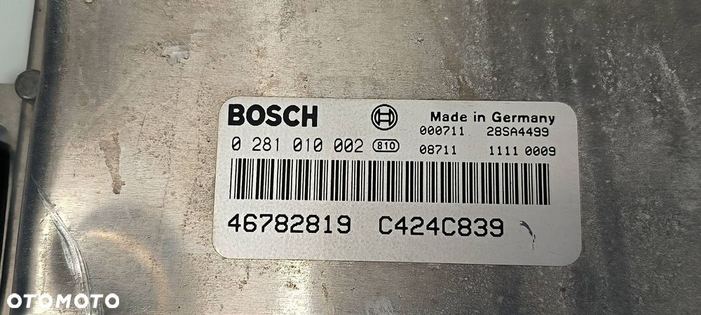 KOMPUTER SILNIKA ECU LANCIA LYBRA 0281010002 - 2