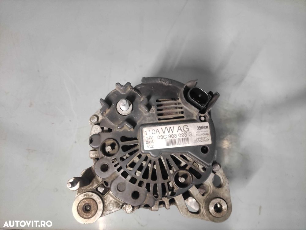 Alternator volkswagen vw golf 5 1.4 tsi cod 03c903023b - 5