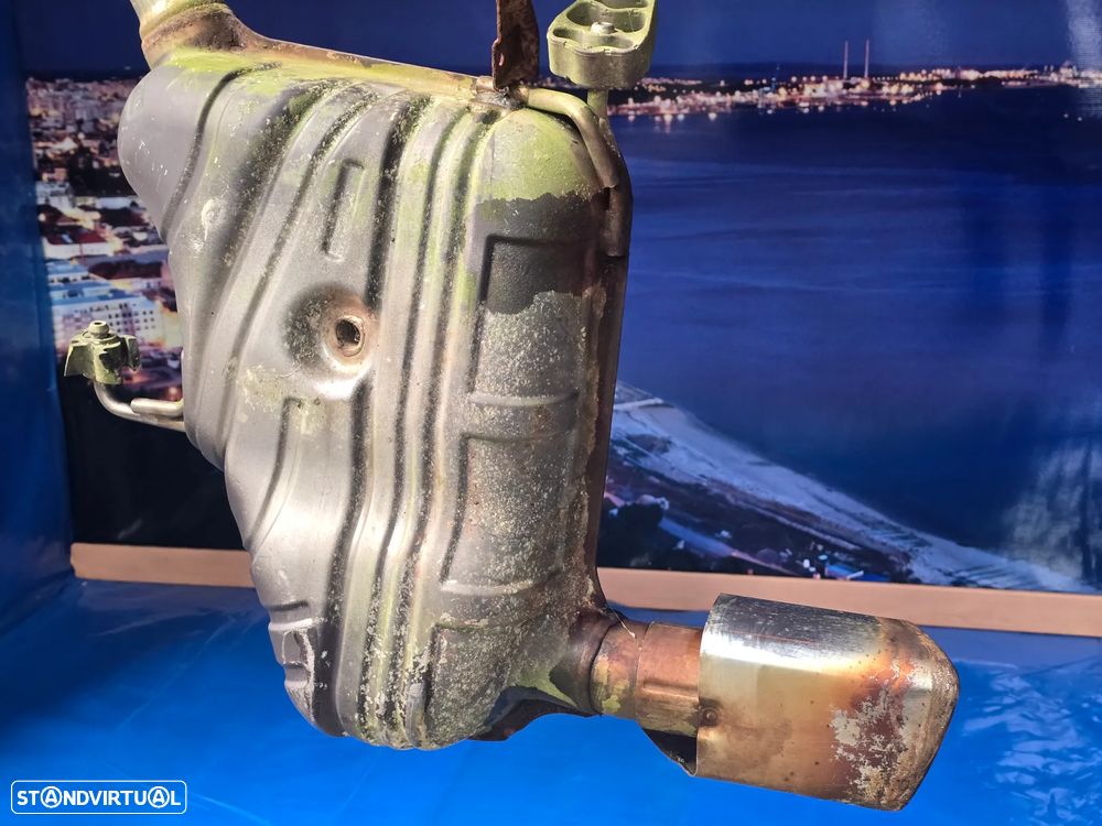 Panela de escape traseira esquerda originais para mercedes w164 ml gl 2006-  a1644903301 - 2
