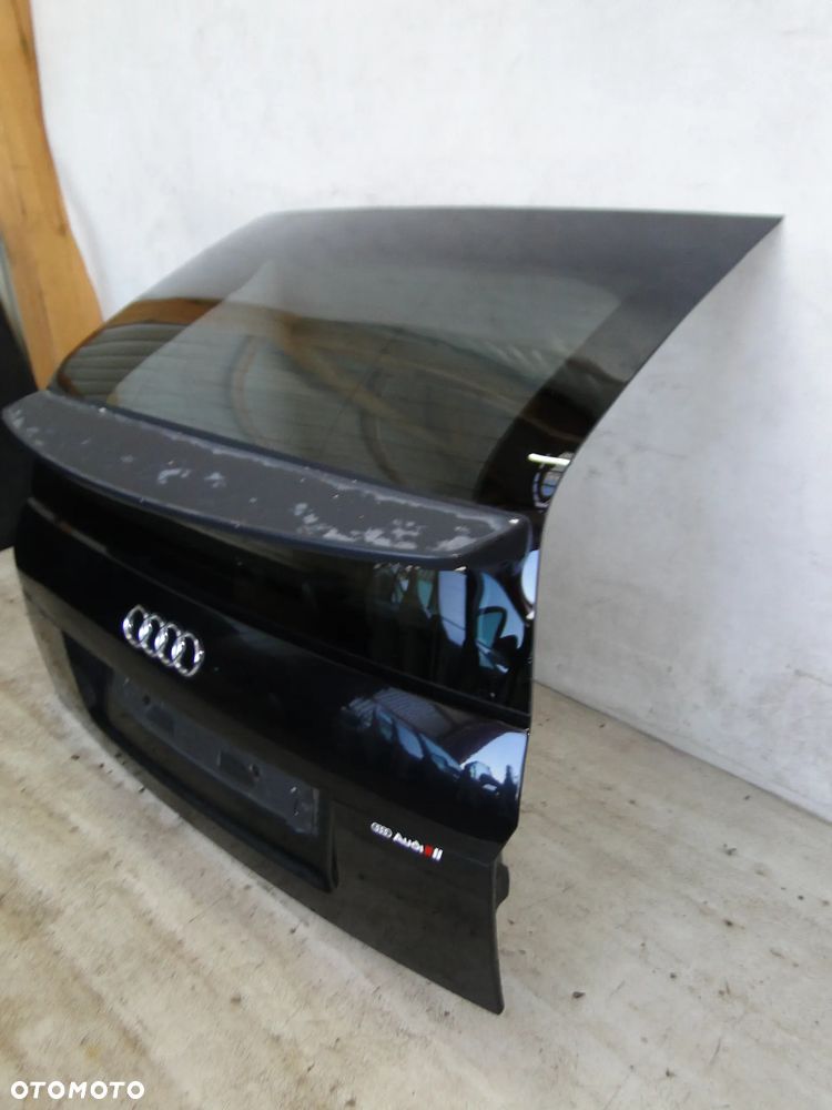 AUDI A2 KLAPA BAGAŻNIKA TYŁ TYLNA KOMPLETNA CZARNA EUROPA - 3