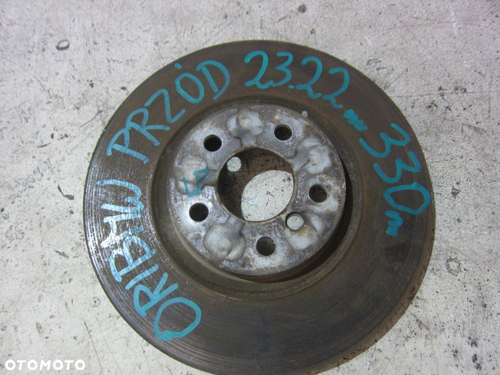 BMW X1 F48 F45 TARCZE HAMULCOWE 330X24 PRZEDNIE PRZÓD 34106891080 6891080 - 8