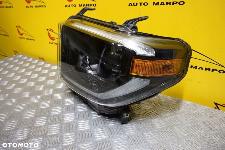 TOYOTA TUNDRA 2018- REFLEKTOR LAMPA LED CZARNA LEWA USA - 4