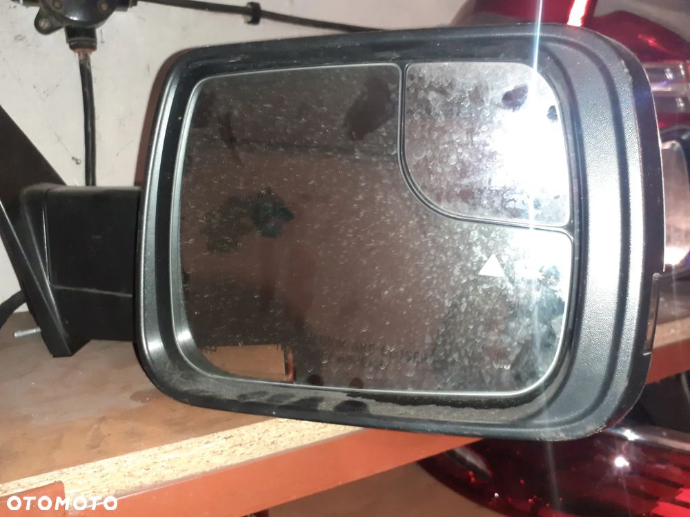 Dodge Ram 19- Lusterko Prawe 18+1 Pin Kamera Chrom Kompletne - 2