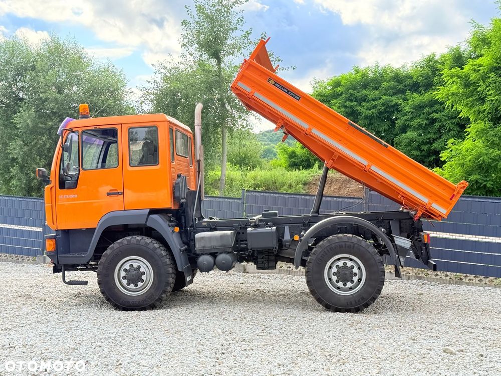 MAN * MAN 10-220 * Pług * Kiper Wywrotka Meiller * 4x4 * Zimowe Utrzymanie * Unimog * - 17