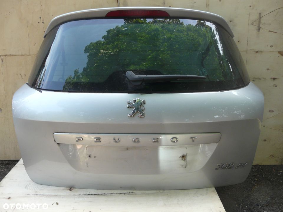 Klapa tylna kompletna tył szyba uchylna Peugeot 308 SW EZRC (bez malowania)