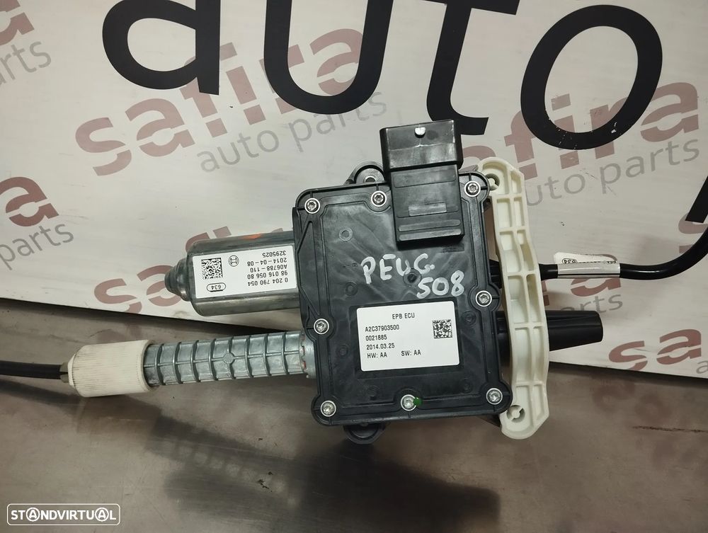 ATUADOR TRAVÃO DE MÃO ELETRICO PEUGEOT 508 REF. 0204790054 9801605680 - 1
