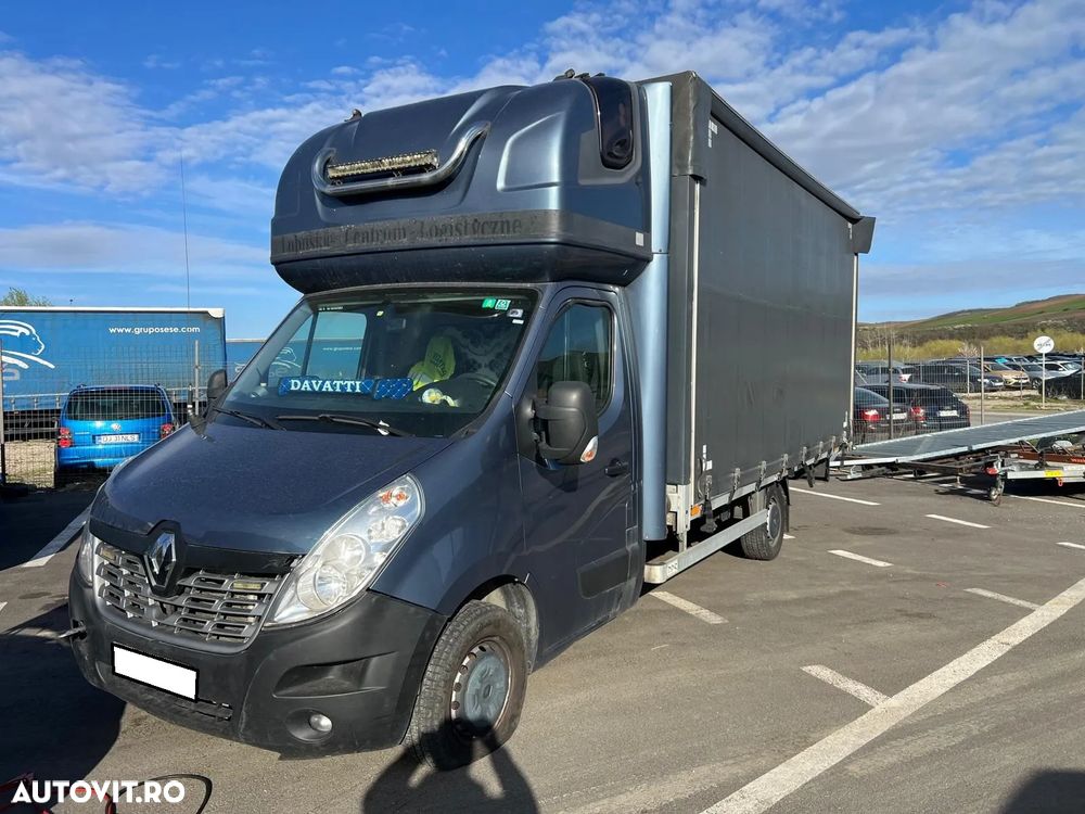 Renault MASTER 2.3D 170CP CABINA DE DORMIT SI PRELATA MOTOR DEFECT - 1