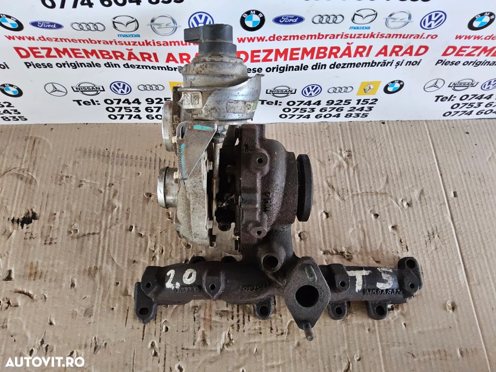 Turbina vw t5 2.0 cod 03l253016m turbosuflanta turbo vw t5 2.0 140cp - 1